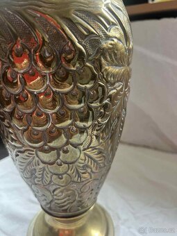 Stará mosazná váza - 3