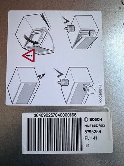 Parní trouba Bosch - 3