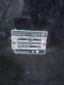 Prodám stará kamna Kovosmalt - 3