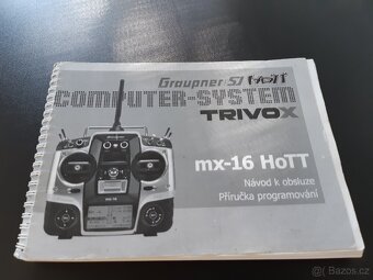 Graupner mx-16 HoTT,8 kanálová RC souprava 2,4 Ghz - 3