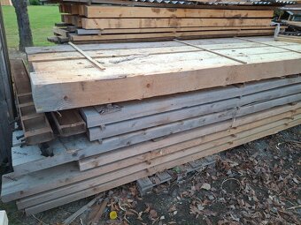 Prkna, fošny, trámy - 3