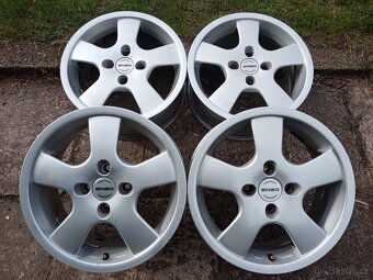 Alu kola ENZO 15ky 4x100 RENAULT DACIA FIAT OPEL - dobírka - 3