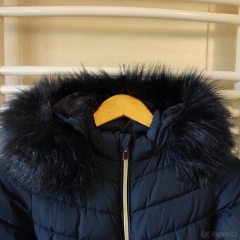 Teplá zimní bunda C&A, vel. 140/146 - 3