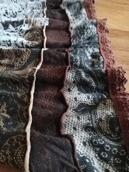 Dívčí/dámské hnědé šaty zn. Desigual vel. XS, Dívčí 152/158 - 3