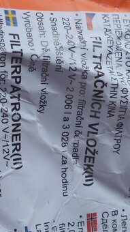 2 nové fltry vč.funkční bazénové kartušové filtrace - 3