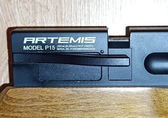 PCP větrovka SPA Artemis P15 6,35 custom - 3