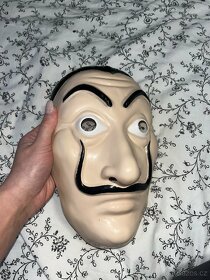 kostým maska papírový dům - 3