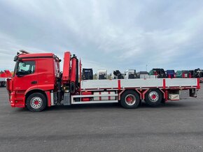 MB Actros 2543 6x2 valník s hydraulickou rukou - 3