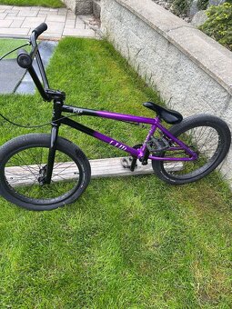 BMX kolo CTM POP Hi-Ten, černá/fialová 20,5 - 3