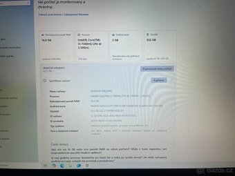 MSI GL72 7RD – i5 / 16 GB RAM / GTX 1050 / 1TB SSD – Herní - 3