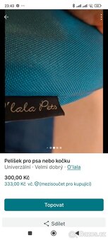 Pelíšek pro psa nebo kočku O'lala - 3