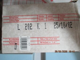 Obkladačky 15x15 cm 36 kusů - prodej - 3