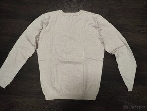 KRÉMOVÝ PÁNSKÝ SVETR TOM TAILOR - NOVÝ - 3