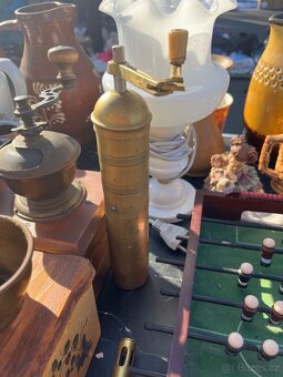 Starožitný mlýnek mosaz - 3