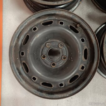Ocelové disky VW, Škoda, 6Jx14'' , 5x100 , ET43 - 3
