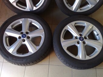 alu kola 5x108 r18 original ford 235/50/18 - čidla tpms - 3