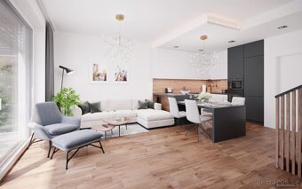 Prodej nového 4+kk se zahradou i garáží v centru Hodonína - 3