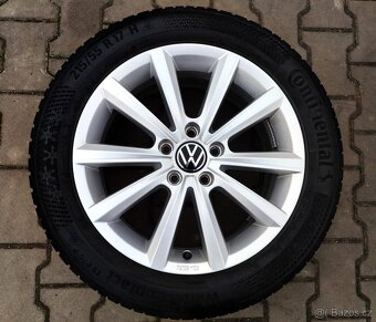 Alu kola originál Volkswagen Passat B8 5x112 R17 Merano - 3