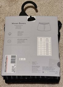 Pánské trenky 2XL - Woven Boxers - 3
