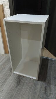 Korpus nastěnné skříňky metod, bílá, 40x37x80 cm - 3