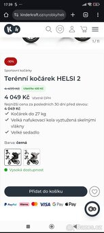 Kočárek kinderkraft Helsi 2 t - 3