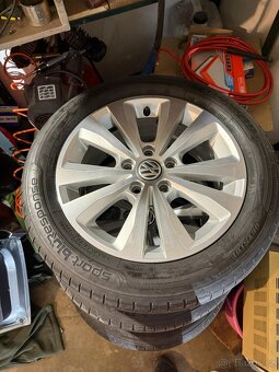 Originál VW alu 5x112 , 205/55/16 - 3