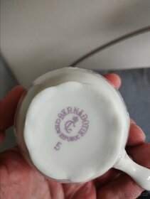 Krásný porcelánový kávový servis - 3