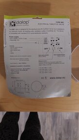 PVC elektrická zpětná klapka Ø 150 mm - 3