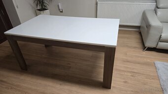 Jídelní stůl rozkládací včetně konferenčního stolku - 3