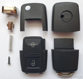 Klíč Škod Vw Seat 2 / 3 tlačítka. Cena za 1 kus = 200kč. K - 3