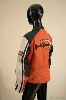 Dámská bunda Harley Davidson M kožená - 3