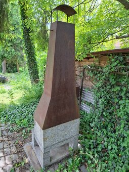 Zahradní betonový gril - 3