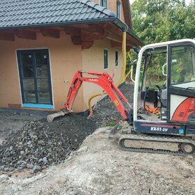 Práce s minibagrem do 1.7t - 3