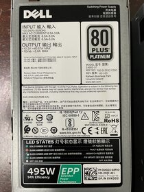 Dell poweredge T330 Díly, deska, zdroje, řadič, E3-1220V5 - 3