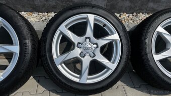 17” Alu kola originál Audi 7,5Jx17 ET 45 + zimní pneu 225/50 - 3