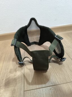 Airsoft kovová maska (mesh) – skoro nová - 3