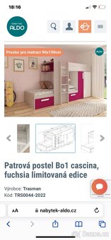 Aldo patrová postel - 3