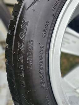 Original ALU kola Škoda s pneu Bridgestone - 3