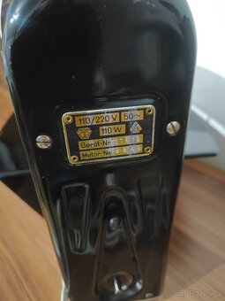 Starožitný šicí stroj Fischer Meva - 3