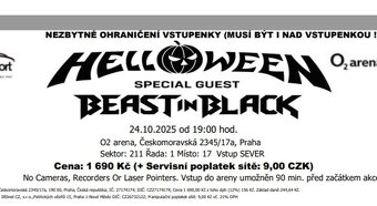 HELLOWEEN 24.10.2025, O2 arena Praha - 3