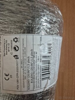 Kouřové koleno 120 - 3