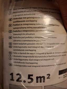 Izolační podložka a parotěsná zábrana pro podlahové krytiny - 3