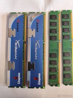 4 ks operační paměti DDR 3 - 4 GB = 16GB - 3