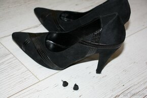 Černé lodičky zn. Jennifer, vel. 37 - 3