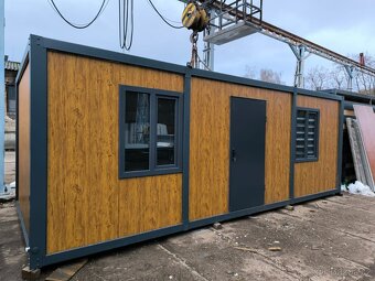 st. buňka 6 x 3 metry v dřevodekoru LEVNĚ - 3