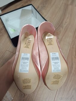 Nové krásné růžové lodičky originál Dorothy Perkins 38 - 3
