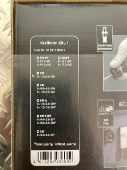 WERA sada šroubováků Kraftform XXL 12 ks 05051010001 - 3