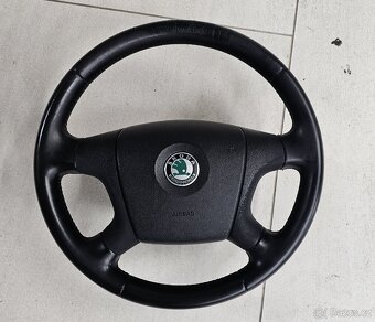 Kožený volat Škoda Octavia 2 včetně airbagu - 3