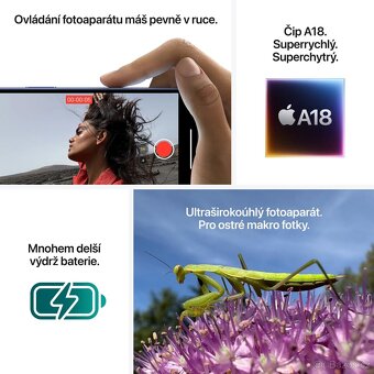 Apple iPhone 16 Plus - 8/128 GB, pouze rozbalený - 3