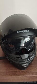 Helma na motorku CASSIDA Integral 3.0, (černá matná, vel. M - 3